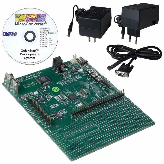 Analog Devices Inc. EVAL-ADUC841QSZ MicroConverter® QUICKSTART ADUC841 EVAL BRD