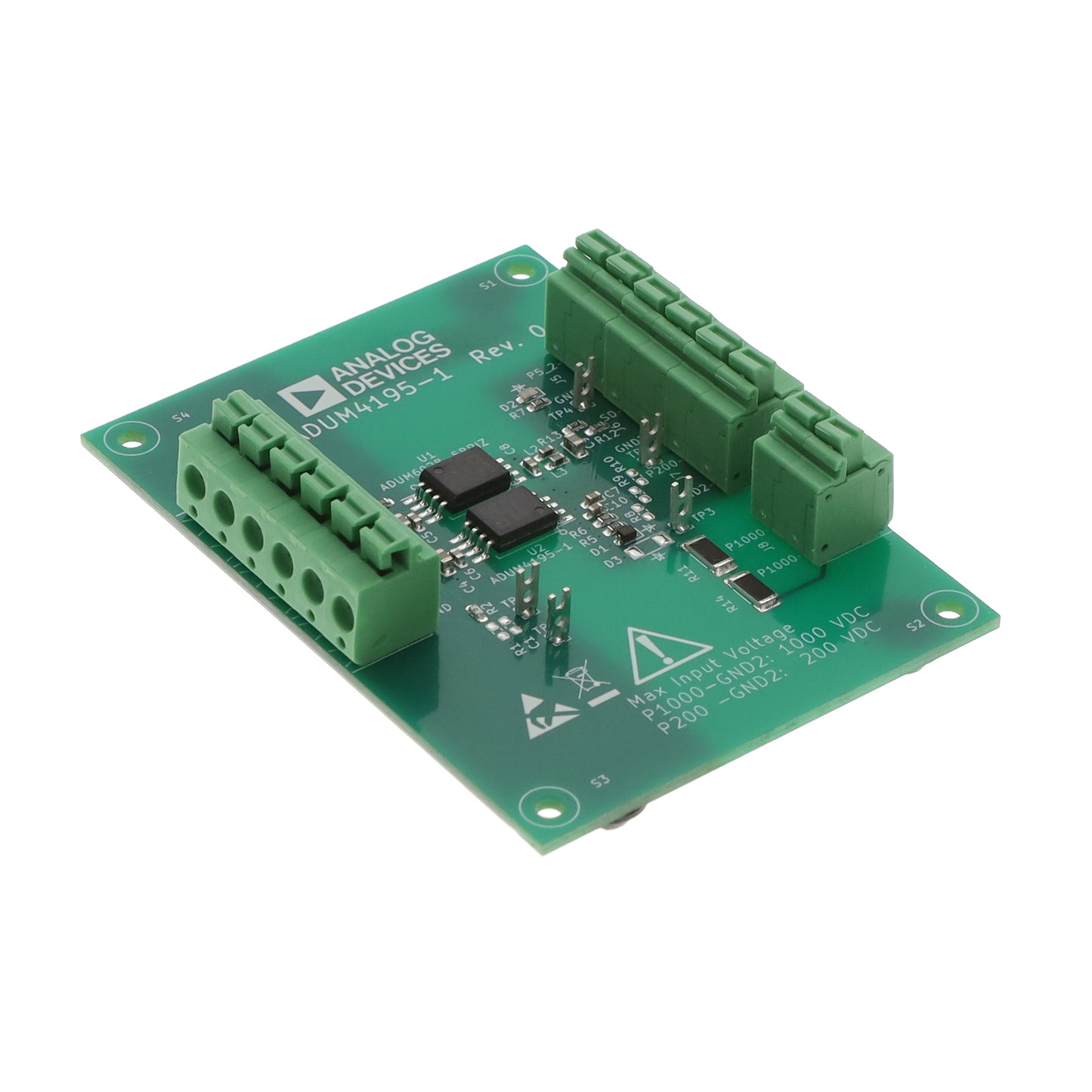Analog Devices Inc. EVAL-ADUM4195-1EBZ iCoupler® EVAL BOARD FOR ADUM4195-1 Amplifier, Single