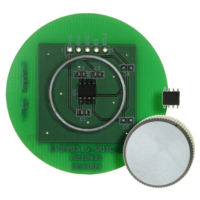 Melexis Technologies NV EVB90316-DC Triaxis® Magnetic, Rotary Position