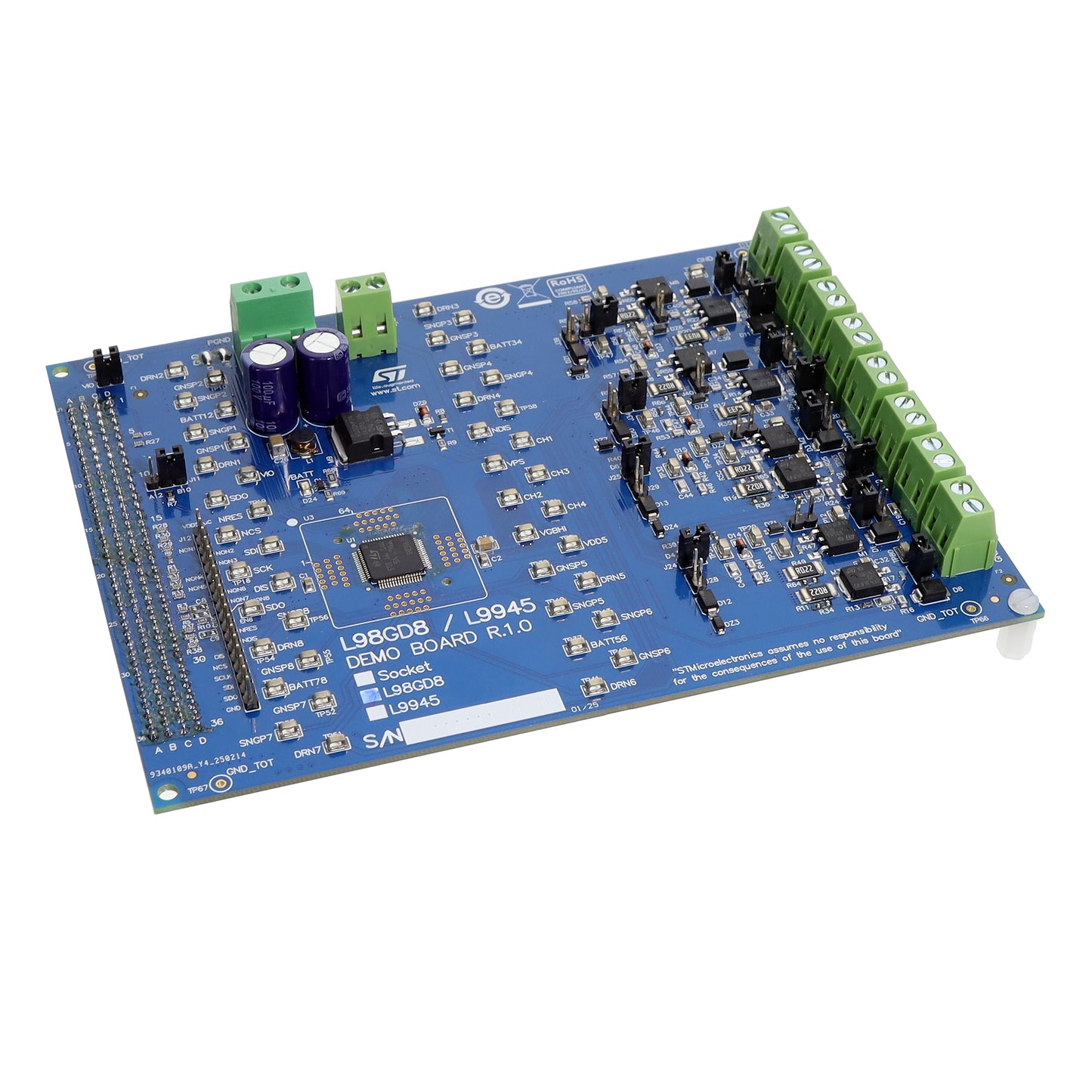STMicroelectronics EVL-L98GD8 - Power Management Motor Controller/Driver