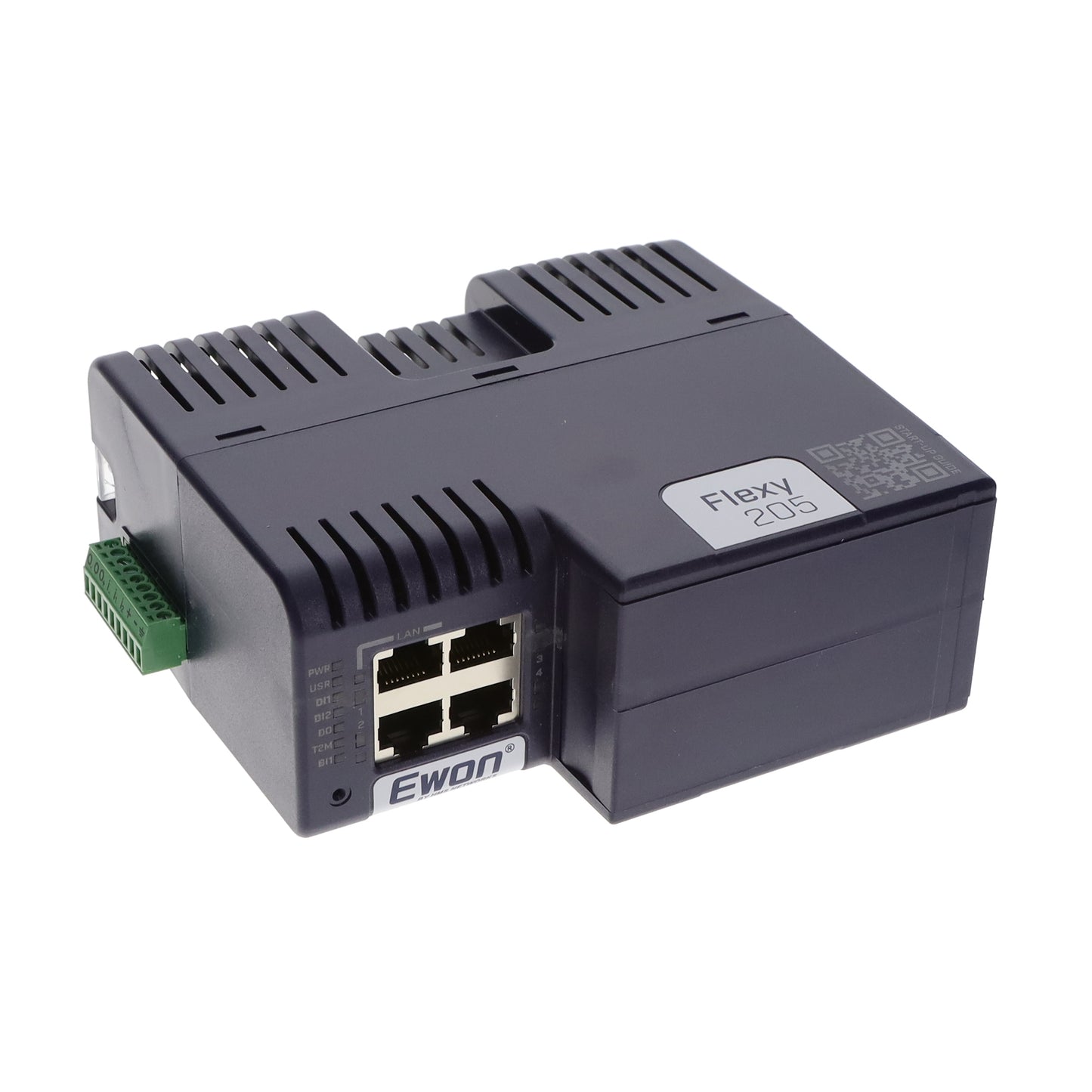 HMS Networks FLEXY20500_00MA - EWON FLEXY 205 BASE UNIT, 2X EXT Router