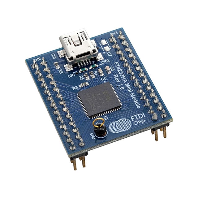 FTDI, Future Technology Devices International Ltd FT4232HA MINI MODULE - EVAL BOARD FOR FT4232HA USB 2.0 to UART
