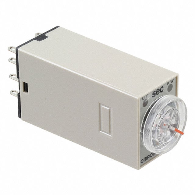 Omron Automation and Safety H3Y-2 DC24 5S H3Y Para enchufe Relé mecánico 0.2 ~ 5 seg 5A a 250VCA