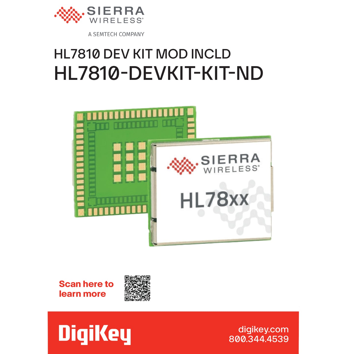 Sierra Wireless HL7810-DEVKIT HL - AirPrime® Cellular