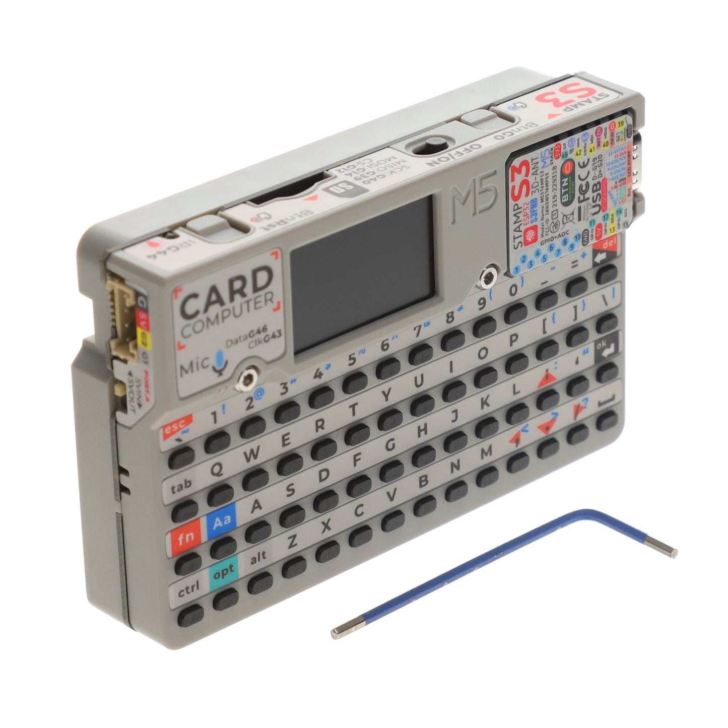 M5Stack Technology Co., Ltd. K132 - M5STACK CARDPUTER KIT W/ M5STAMP - -
