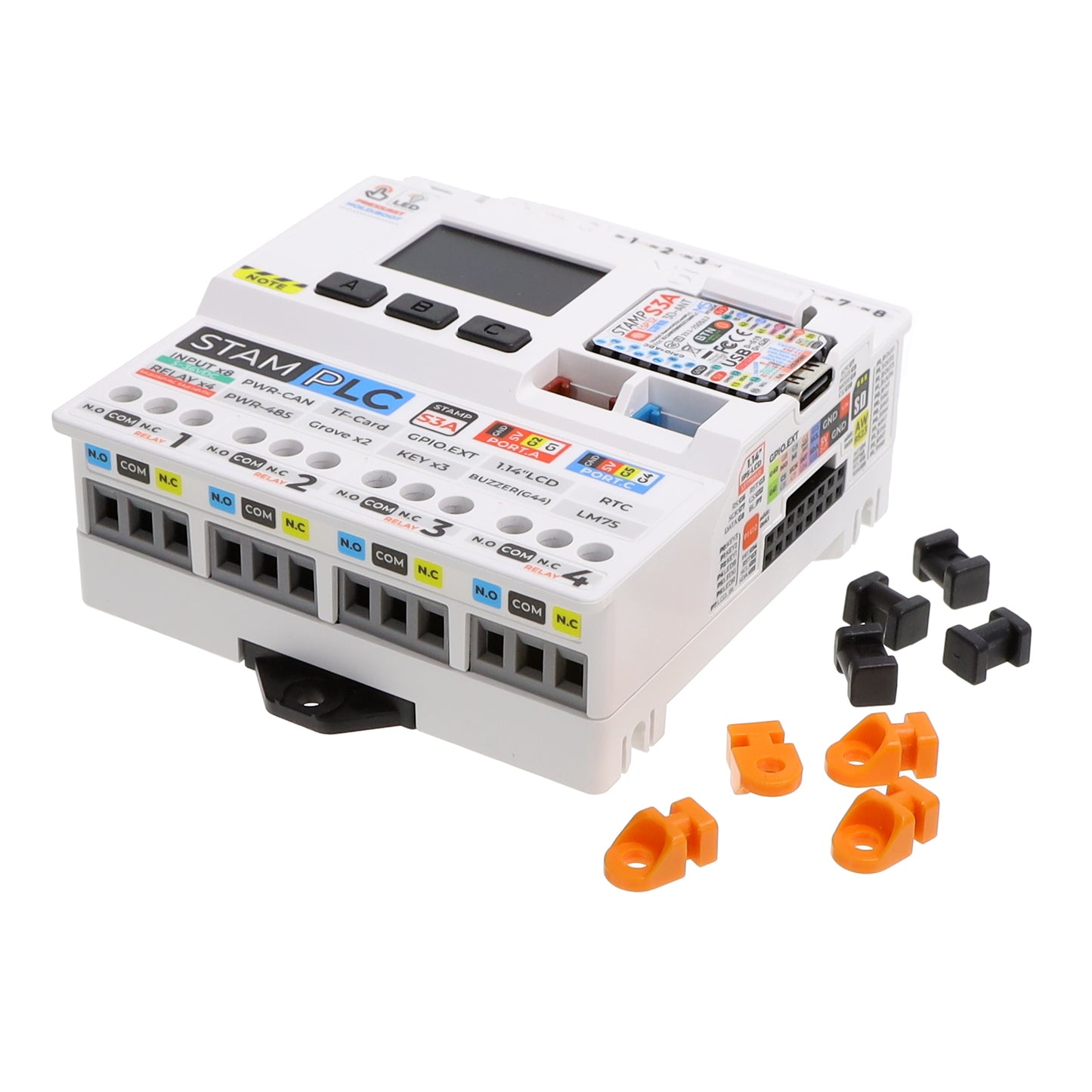M5Stack Technology Co., Ltd. K141 ESP32-S M5STAMP PLC CONTROLLER WITH M5ST