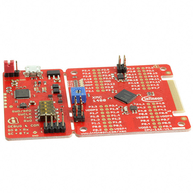 Infineon Technologies KITXMC14BOOT001TOBO1 XMC1000 BOOT KIT XMC1404 EVAL BRD MCU 32 bits ARM® Cortex®-M0