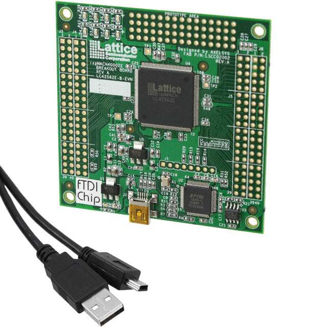 Lattice Semiconductor Corporation LC4256ZE-B-EVN ispMACH® 4000ZE BOARD BREAKOUT ISPMACH 4256ZE