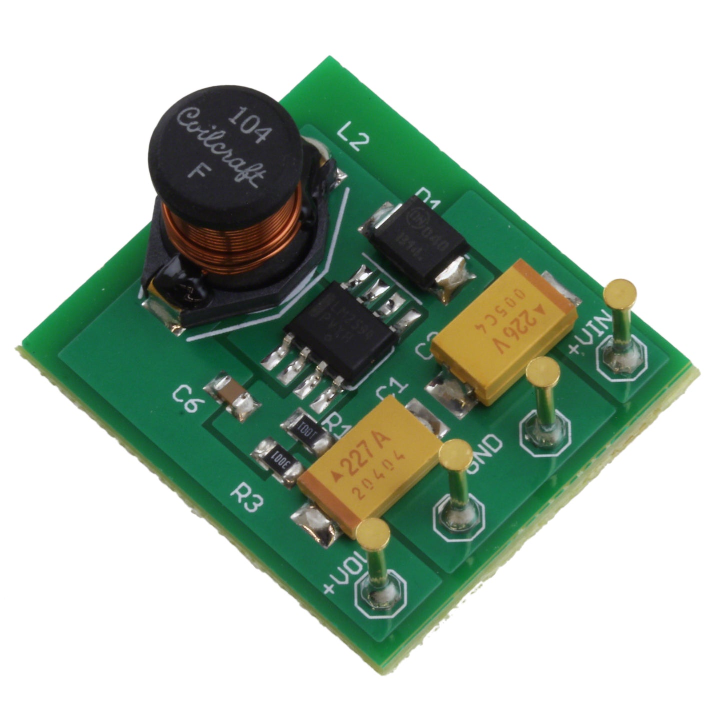 onsemi LM2594ASCBCKGEVB - EVAL BOARD FOR LM2594