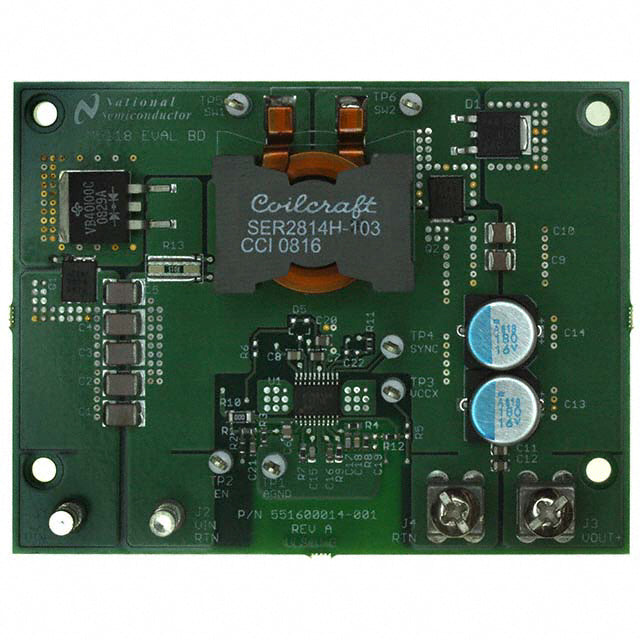 Texas Instruments LM5118EVAL/NOPB - EVAL BOARD FOR LM5118