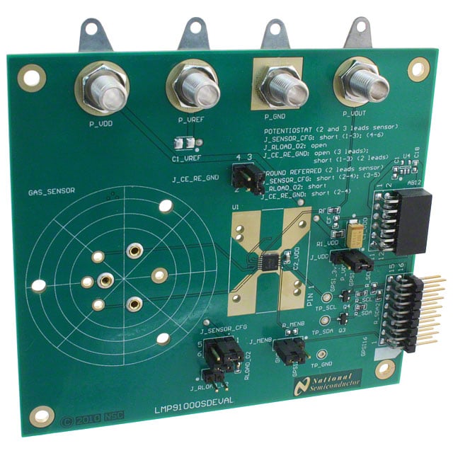 Texas Instruments LMP91000EVM/NOPB - EVAL BOARD FOR LMP91000 Analog Front End (AFE)