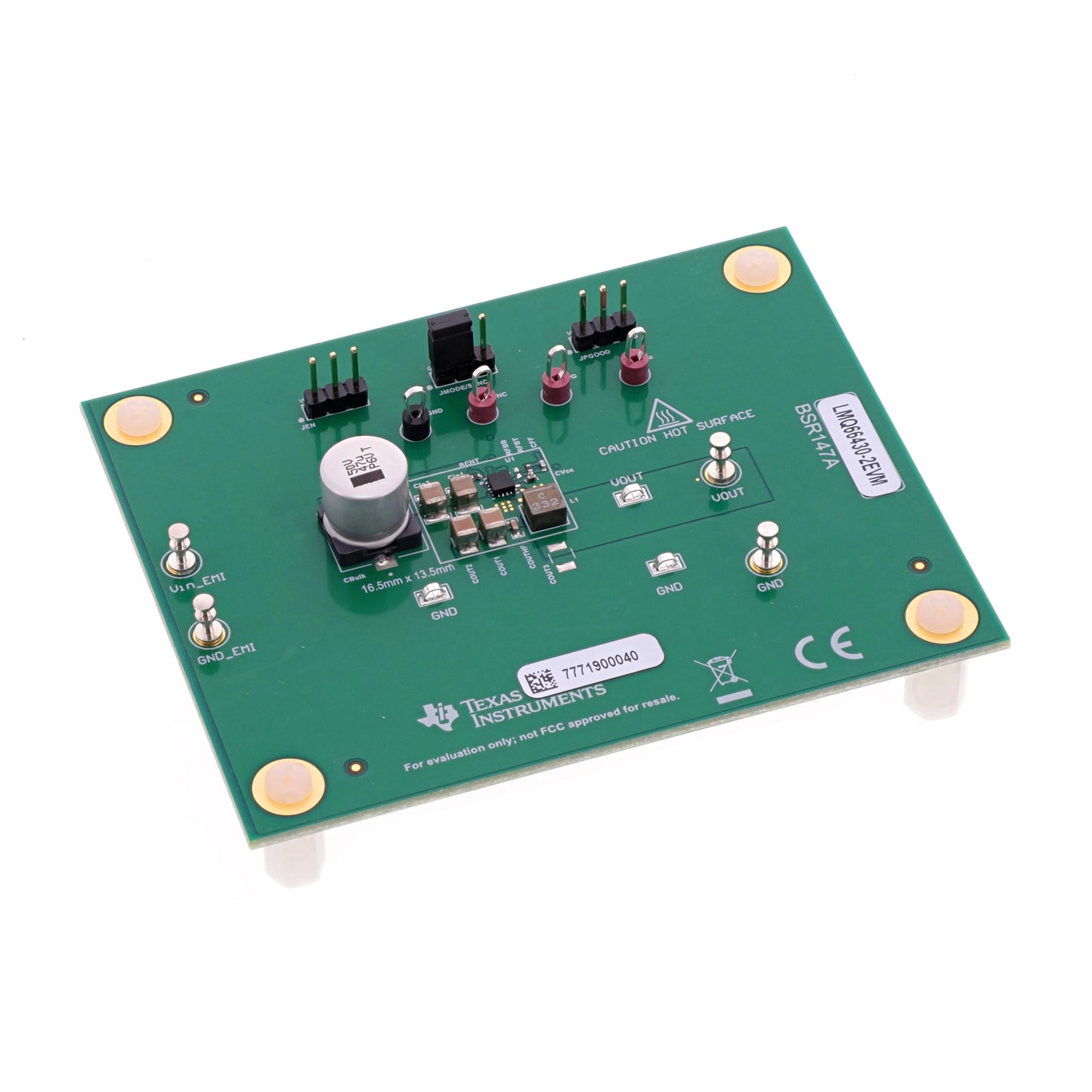 Texas Instruments LMQ66430-2EVM - EVAL BOARD FOR LMQ66430Q1