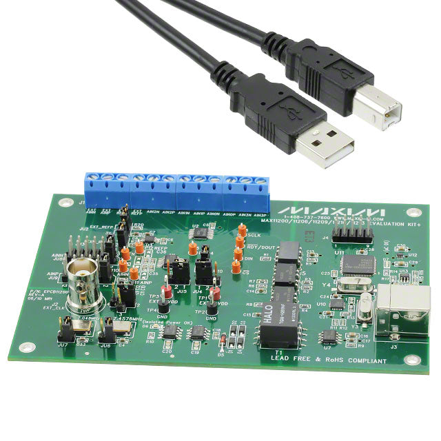 Analog Devices Inc./Maxim Integrated MAX11210EVKIT+ - EVAL BOARD FOR MAX11210
