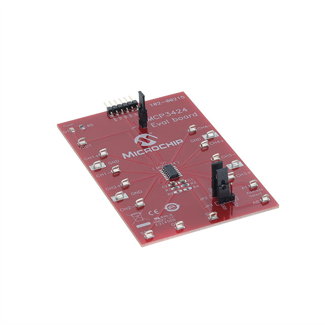 Microchip Technology MCP3424EV - EVALUATION BOARD FOR MCP3424