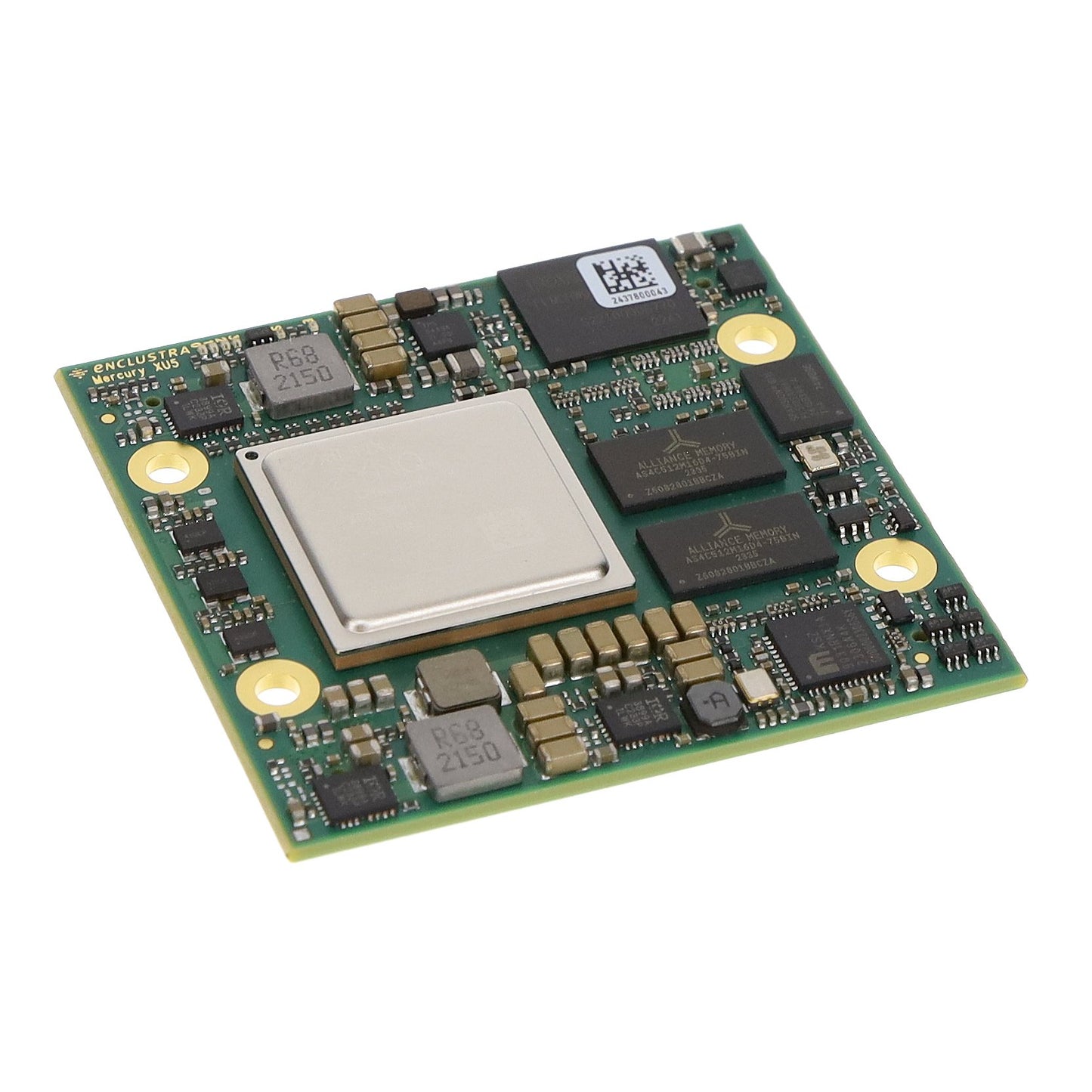 Enclustra FPGA Solutions ME-XU5-5EV-2I-D12E-R1.3 - MPU, FPGA Core ARM® Dual-/Quad-Core Cortex-A53, ARM® Dual-Core Cortex-R5, Mali-400MP2 GPU