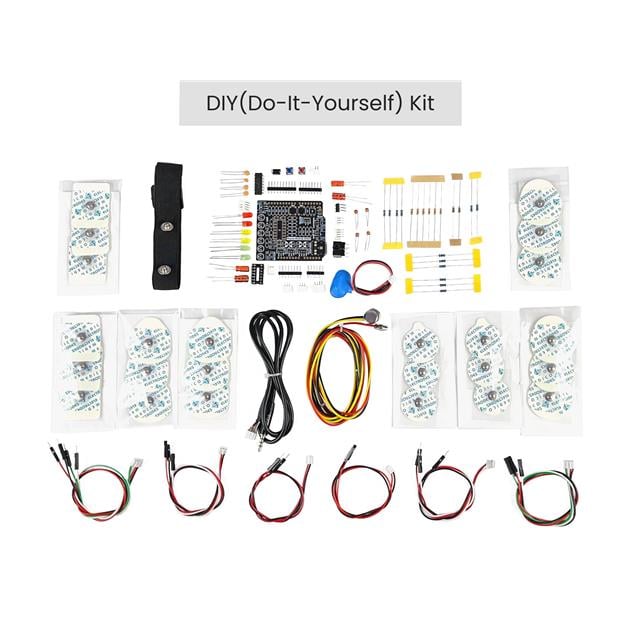 Upside Down Labs 0029-DIY BioAmp Hardware MUSCLE BIOAMP SHIELD (DIY)