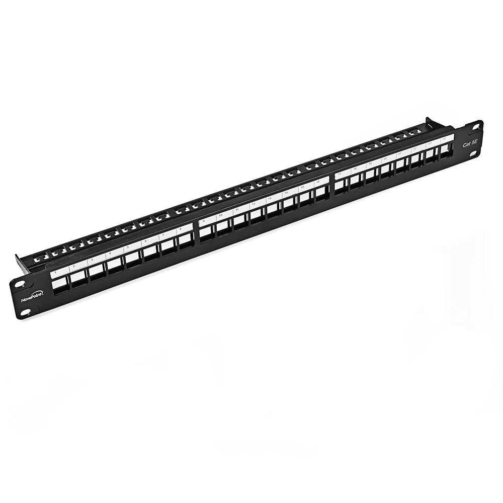 NavePoint 406345 - Patch Panel, Cat5e RJ45 Jack