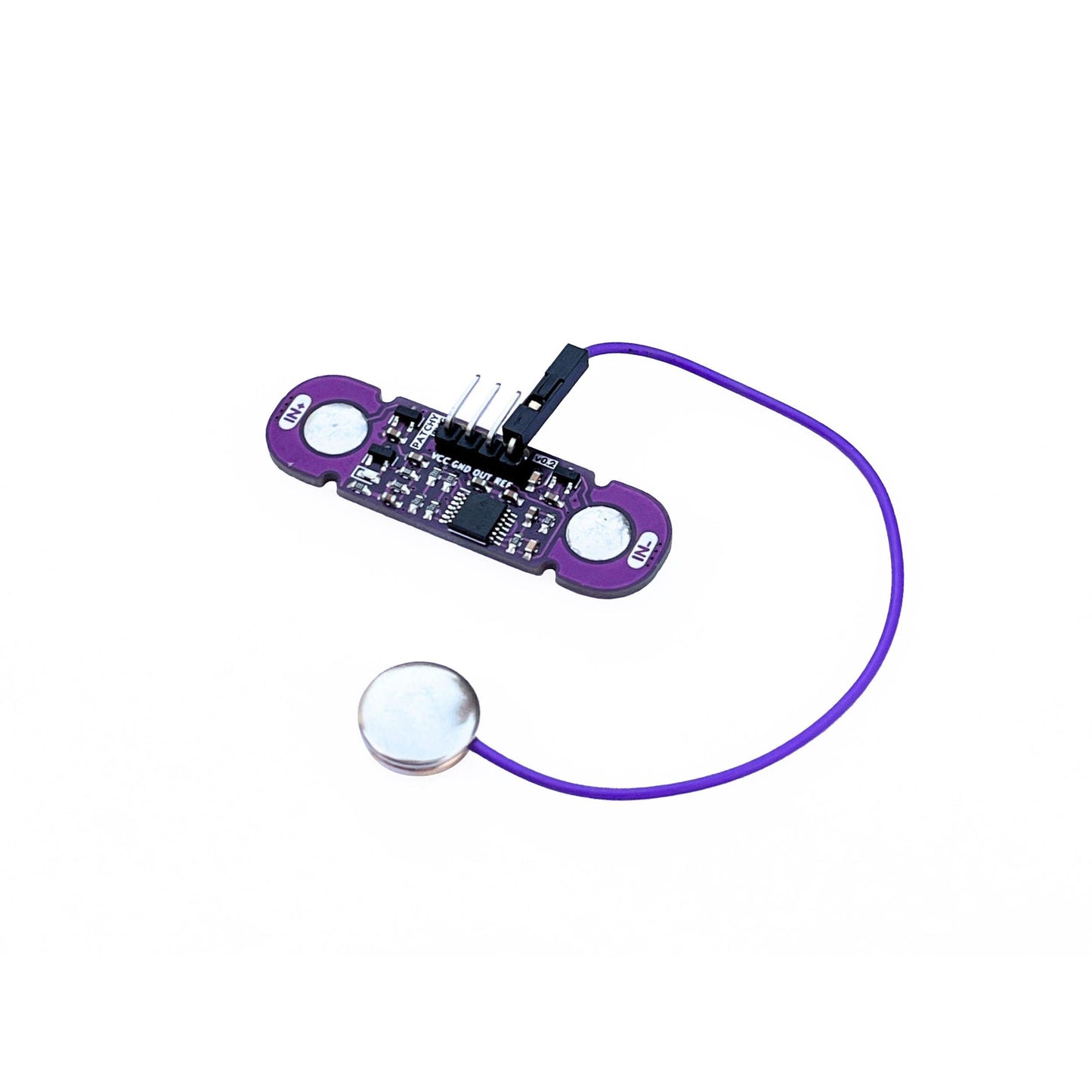Upside Down Labs 0046-PURPLE BioAmp Hardware MUSCLE BIOAMP PATCHY - PURPLE