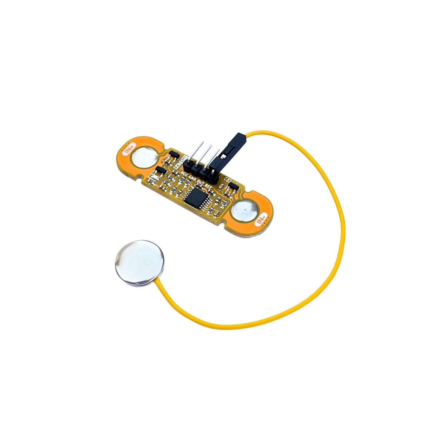 Upside Down Labs 0046-YELLOW BioAmp Hardware MUSCLE BIOAMP PATCHY - YELLOW