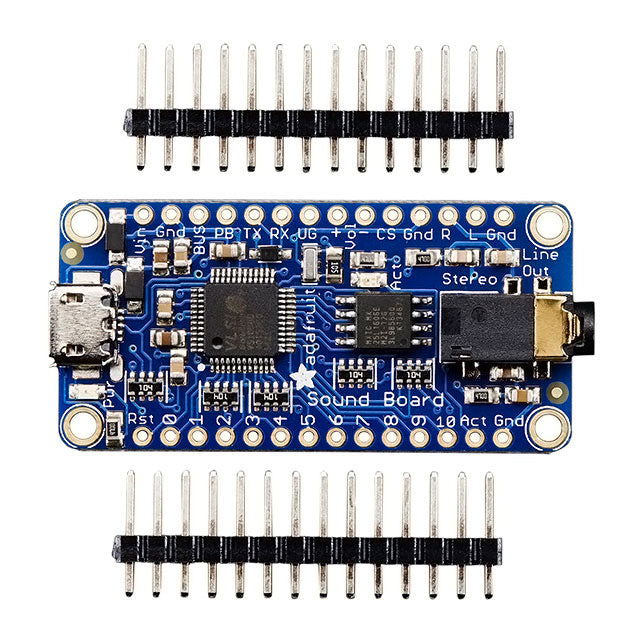 Adafruit Industries LLC 2133 - FX SOUND BOARD WAV/OGG Audio Processing