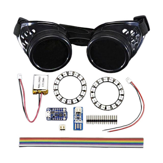 Adafruit Industries LLC 2221 Trinket TRINKET-POWERED NEOPIXEL GOGGLE