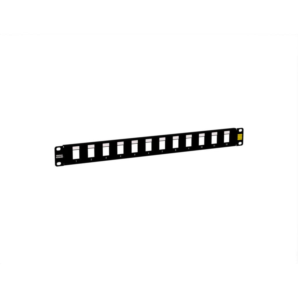 Kendall Howard 1905-1-001-12 - Patch Panel RJ45 Jack (Not Provided)