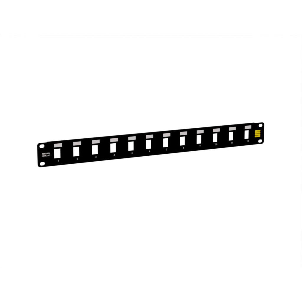 Kendall Howard 1905-1-101-12 - Patch Panel RJ45 Jack (Not Provided)
