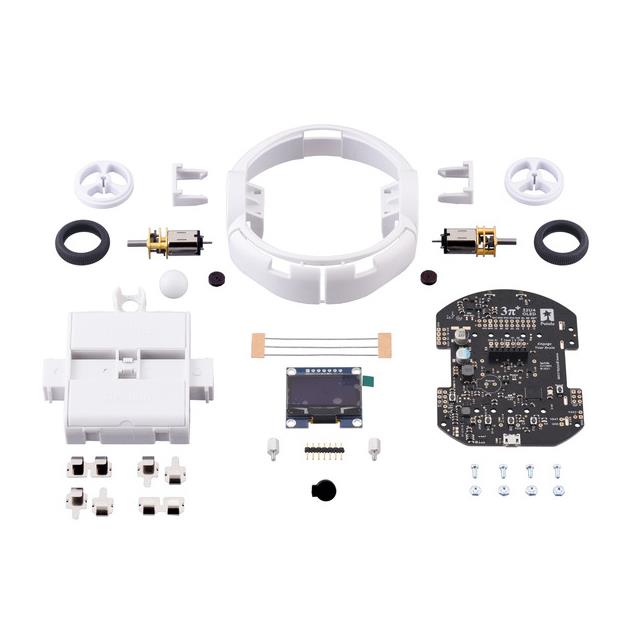 Pololu 4978 3pi+ Componentes del robot ATmega32U4