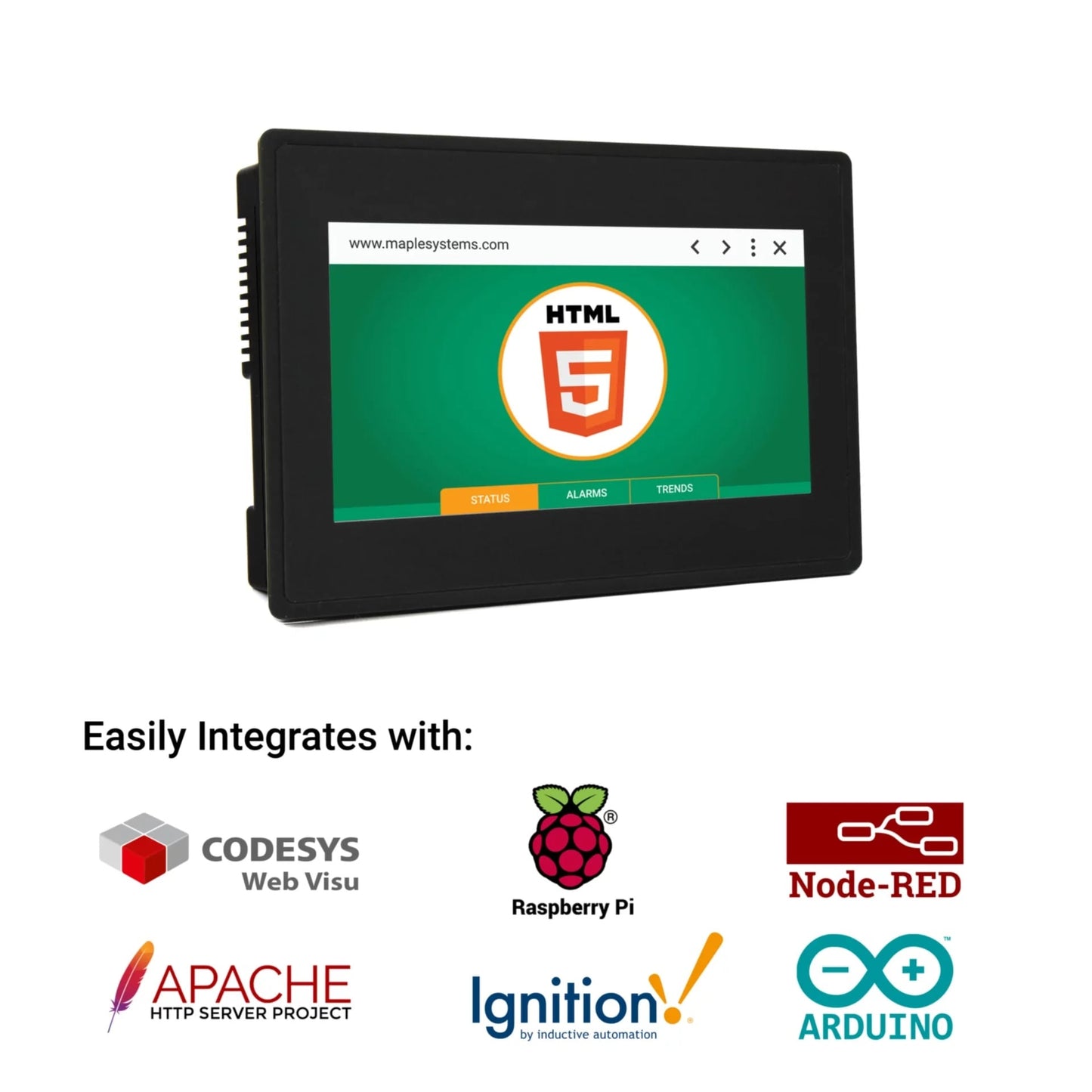 Maple Systems Inc WP4043A HTML5 Web Panel Pantalla táctil 4.3"