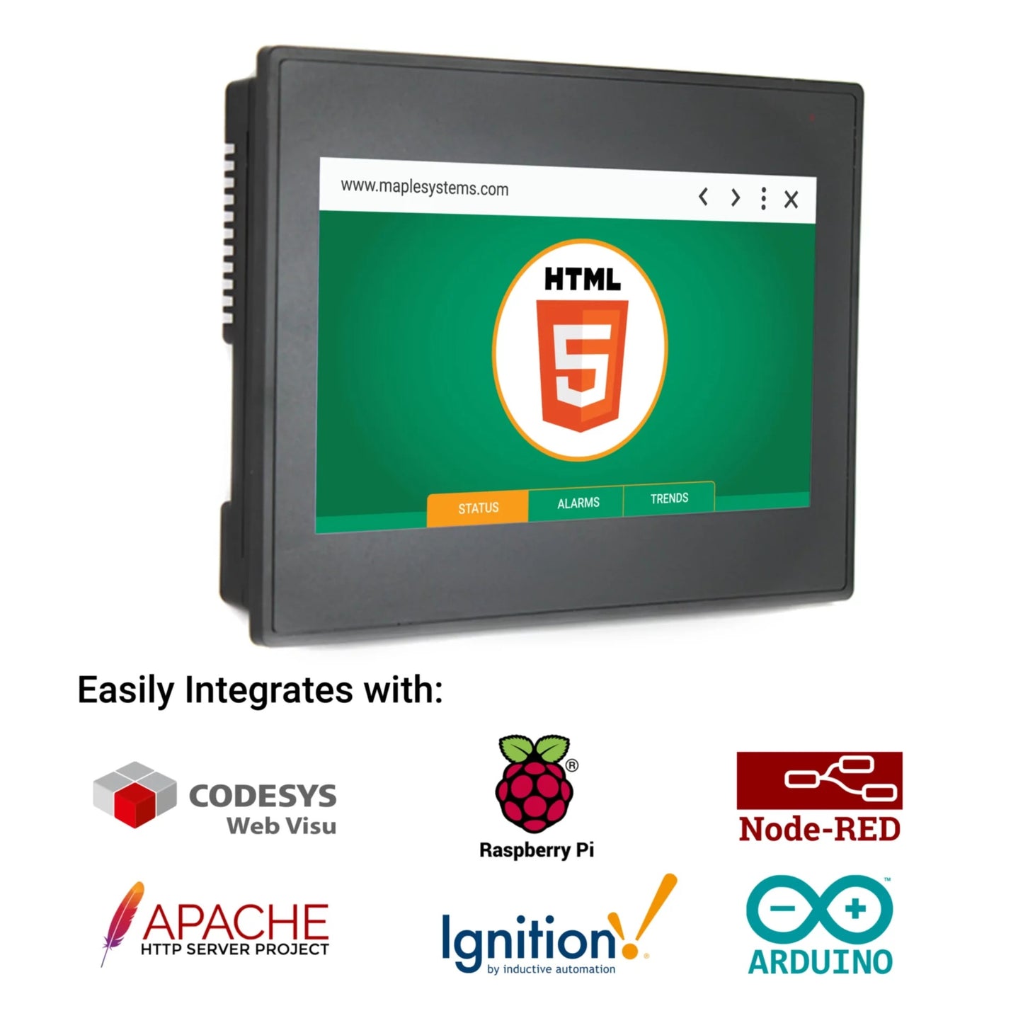 Maple Systems Inc WP4101A HTML5 Web Panel Pantalla táctil 10.1"