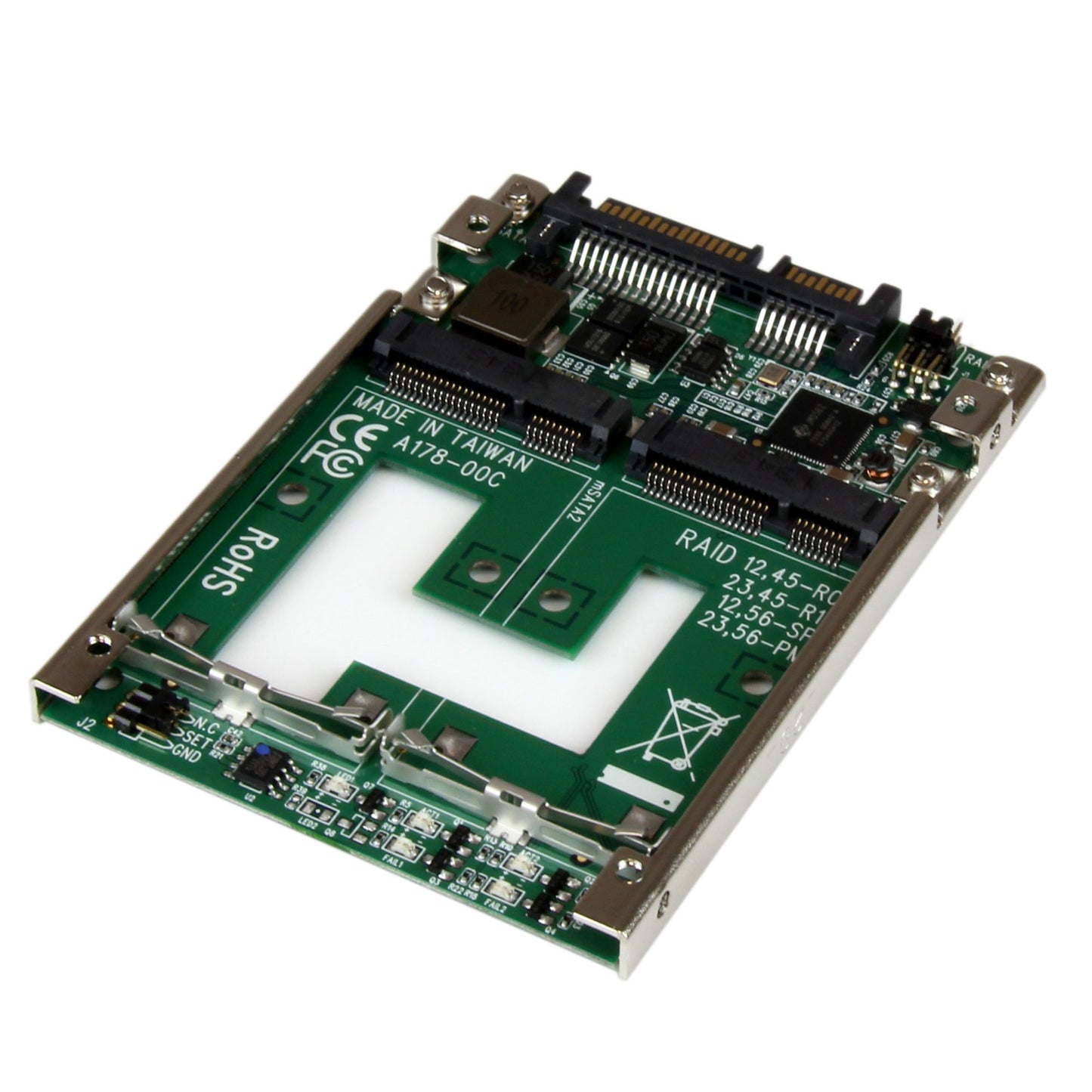 StarTech.com 25SAT22MSAT - mSATA SSD a SATA mSATA SSD