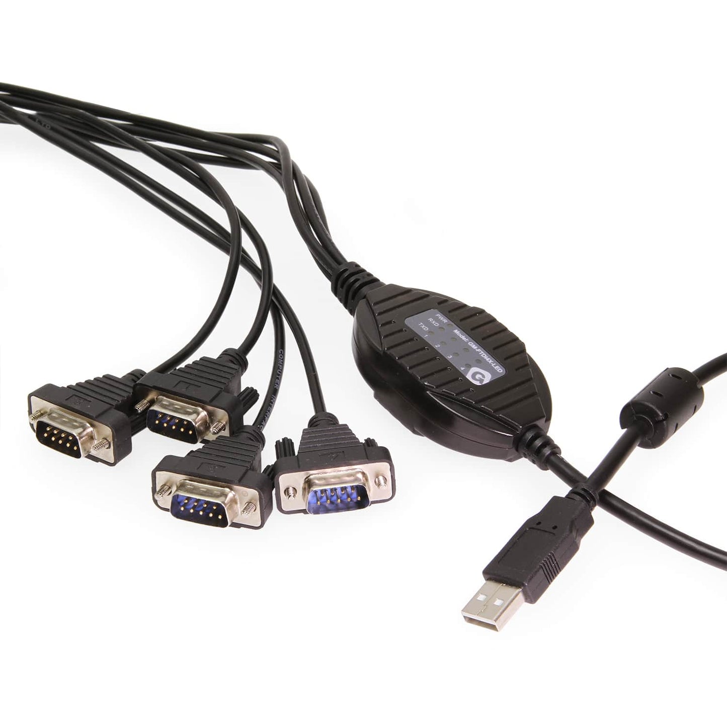 Gearmo GM-FTDI4X-LED - USB a serial USB - A 2.0 macho