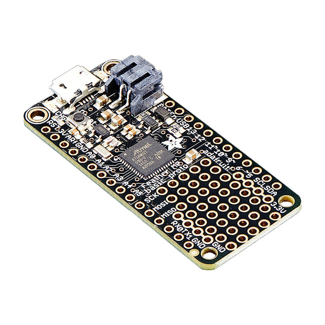 Adafruit Industries LLC 2772 SAM D FEATHER M0 BAS PROTO ATSAMD21G18 MCU 32 bits ARM® Cortex®-M0+