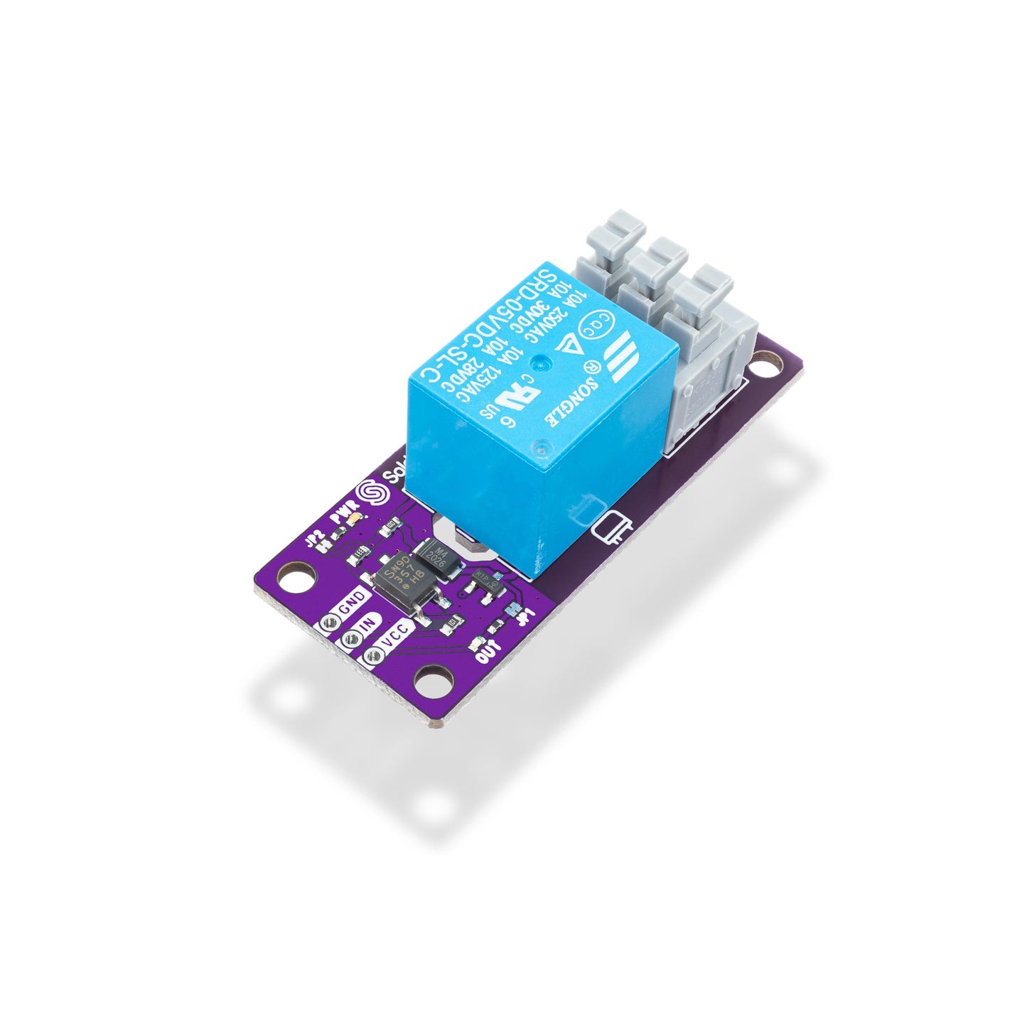 Soldered Electronics 333024 - 1-CHANNEL RELAY BOARD Relay