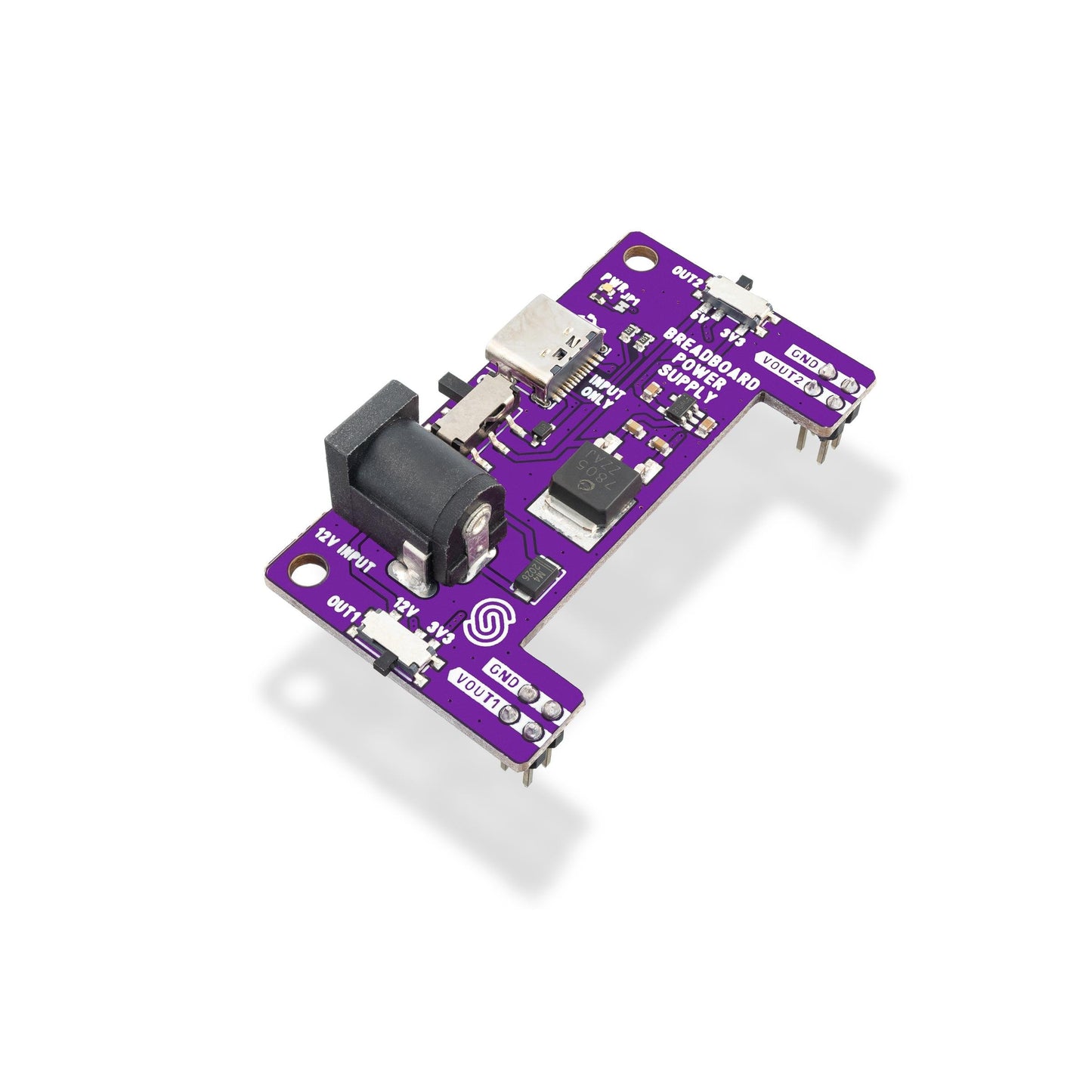 Soldered Electronics 333084 - BREADBOARD POWER SUPPLY BOARD Power Supply