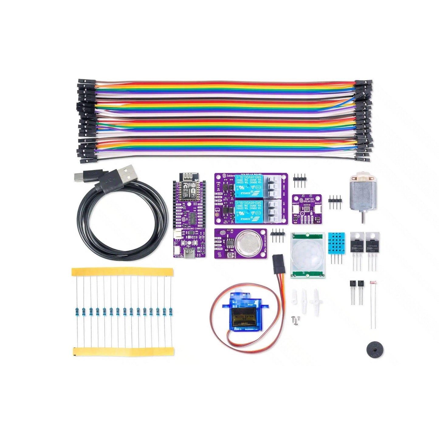 Soldered Electronics 333293 - DASDUINO BEGINNER KIT IOT