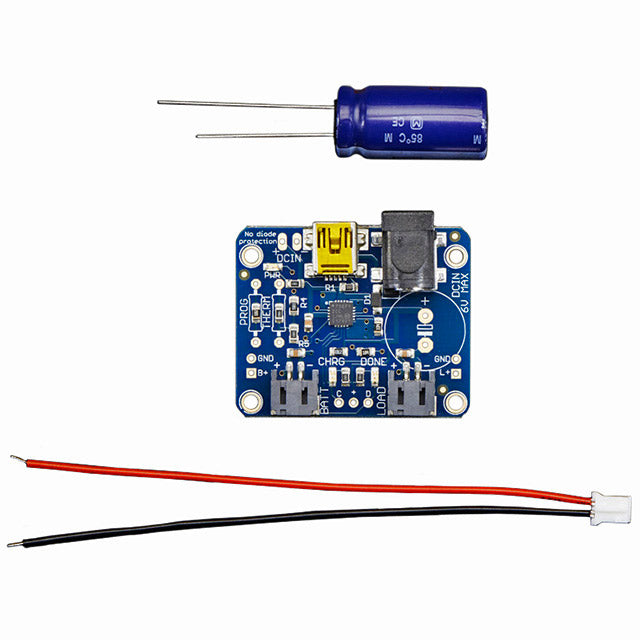 Adafruit Industries LLC 390 - EVAL BOARD FOR MCP73871 Battery Charger Solar Powered