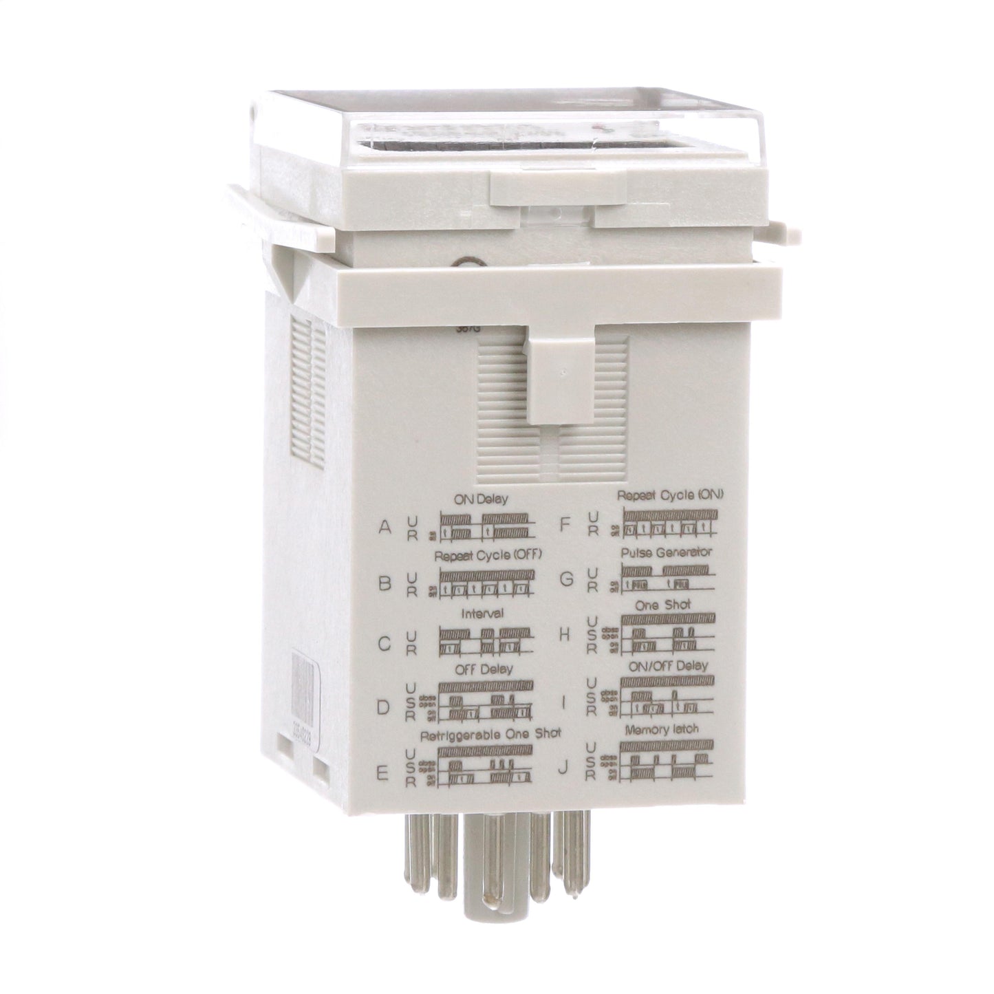 Schneider Electric TDRPRO-5100 Harmony Para enchufe Relé mecánico 0.1 seg ~ 9990 h 12A a 240VCA/30VCC