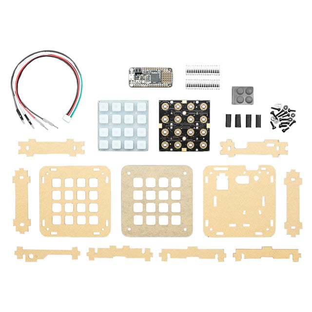 Adafruit Industries LLC 4352 - 4X4 NEOTRELLIS FEATHER M4 KIT PA