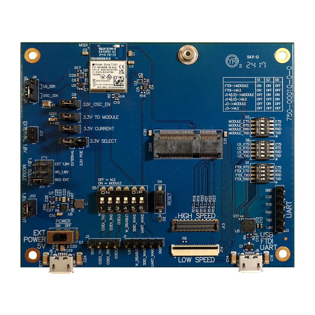 Ezurio 453-00200-K1 Sona™ Transceiver; Bluetooth® 5.x (BLE)