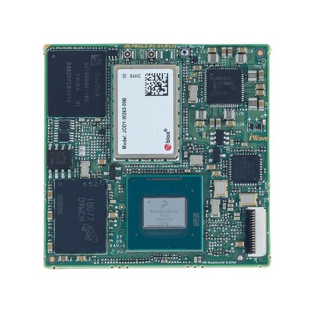 iWave Global IW-G40M-OLPQ-4L002G-E016G-BIA i.MX 8M Plus Quad ARM® Cortex®-A53, ARM® Cortex®-M7