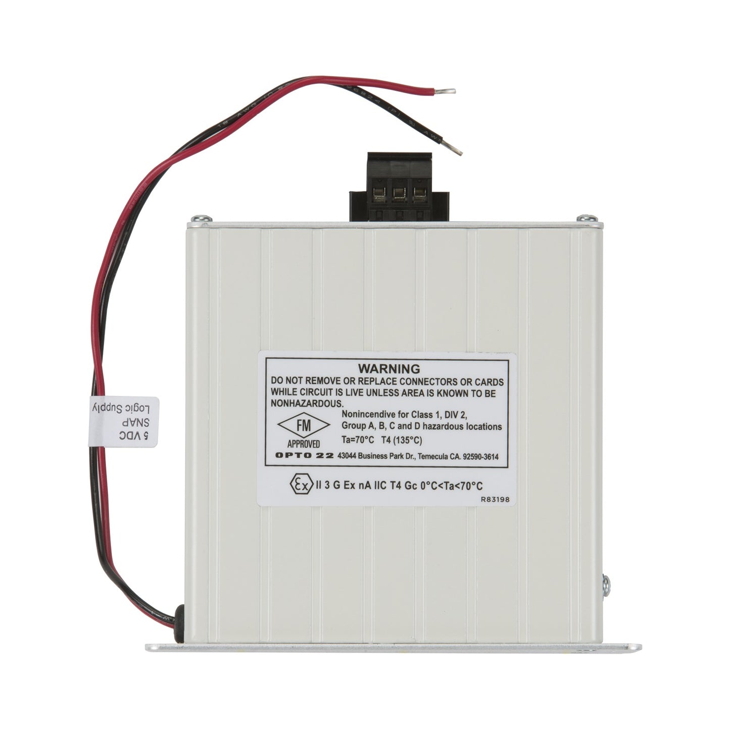 Opto 22 SNAP-PS5-24DC SNAP Power Supply Module SNAP Series
