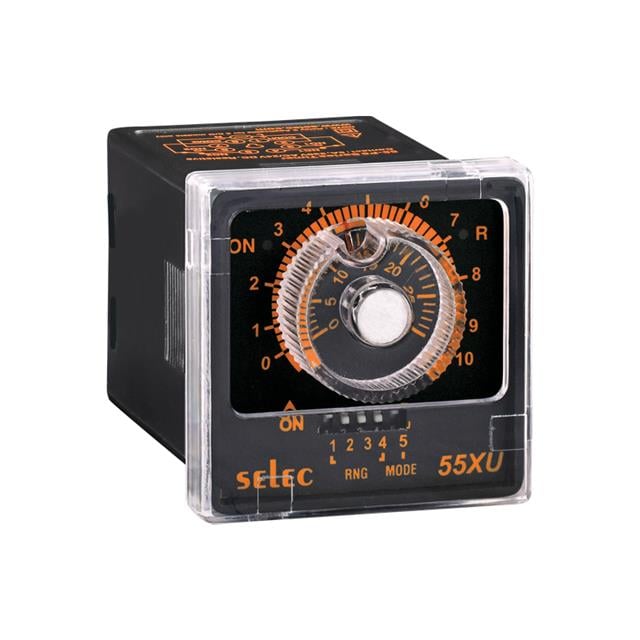 Selec Controls USA Inc. 55XU-P8-CU-ROHS 55XU Para enchufe Relé mecánico 0 seg ~ 30 h 5A a 250VCA/24VCC