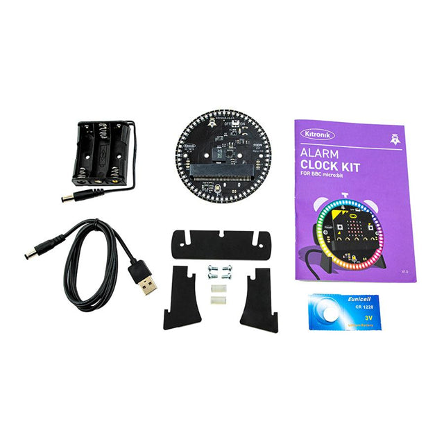 Kitronik Ltd. 5681 - KITRONIK ALARM CLOCK KIT WITH ZI