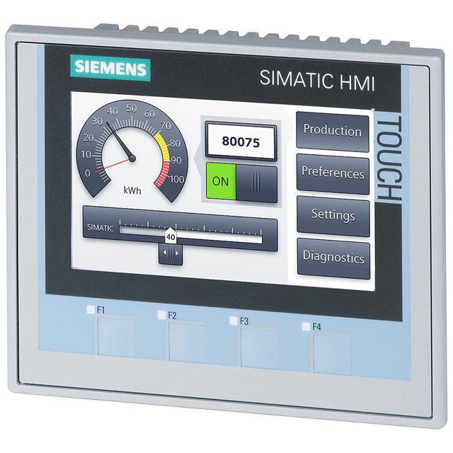 Siemens 6AV21242DC010AX0 SIMATIC HMI Pantalla táctil 4.3"