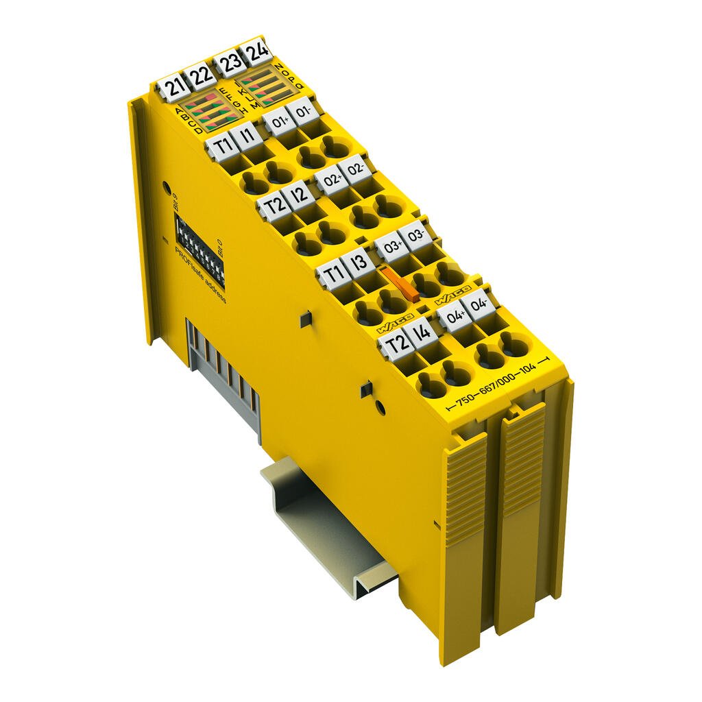 WAGO Corporation 750-667/000-104 - General Purpose 4 - Digital