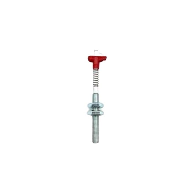 E-Z-Hook 8607-6RED E-Z-NAILCLIP™ 81-1 Standard Hook Threaded Stud