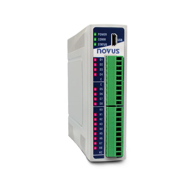 Novus Automation 8811611420 DIGIRAIL CONNECT RAMIX Input, Output (I/O) Module FieldLogger