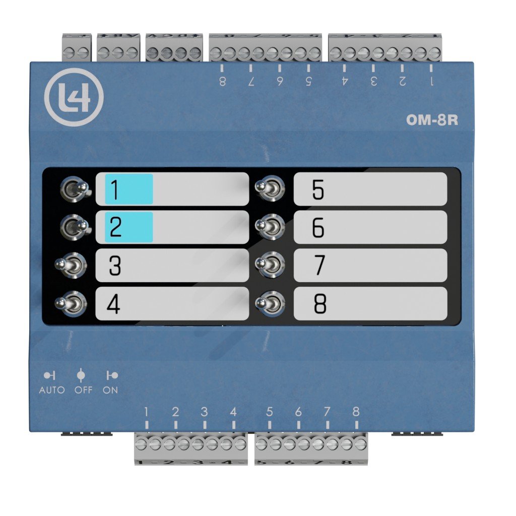 Link4 Corporation 990-5065-00 * Input, Output (I/O) Module 8 - Digital