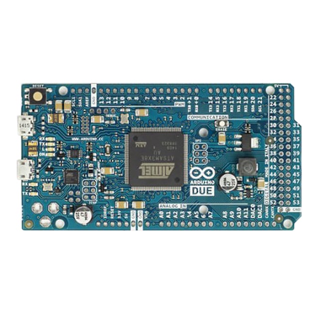 Arduino A000056 AT91SAM3, Maker ARDUINO DUE W/OUT HDRS ATSAM3X8E MCU 32 bits ARM® Cortex®-M3